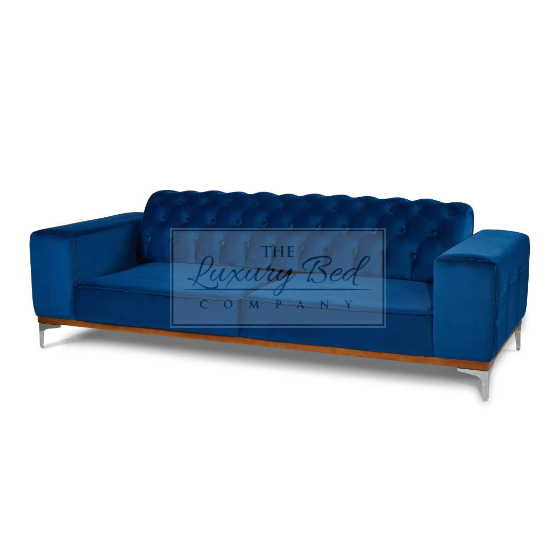 Lunar Sofa Bed Blue Clearance The Luxury Company